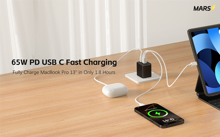 gan charger 65w